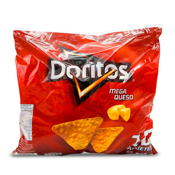 DORITOS 10U 34G MEGA QUESO